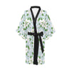 Apple blossom Pattern Print Design AB04 Women's Short Kimono