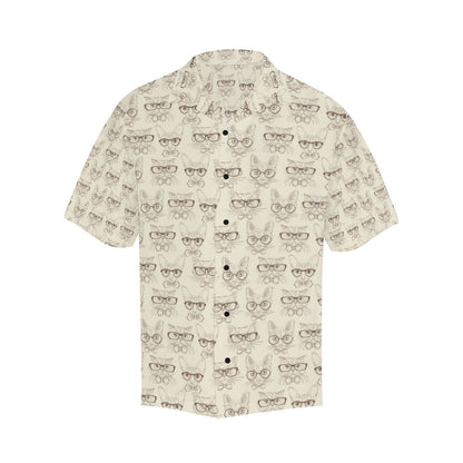 Cat Pattern Print Design 02 Men's Hawaiian Shirt