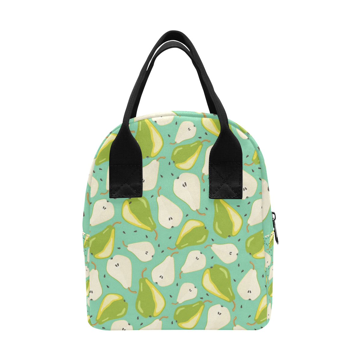 Pear Pattern Print Design PE04 Insulated Lunch Bag
