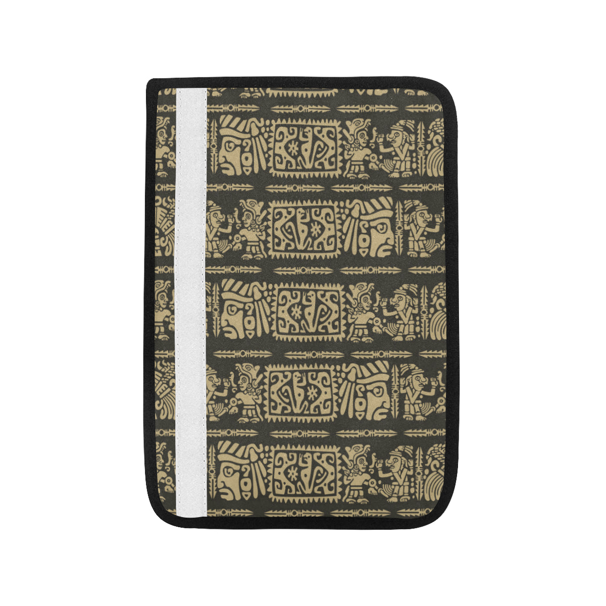 Mayan Pattern Print Design 02 Car Seat Belt Cover