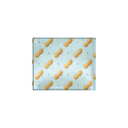 Peanut Pattern Print Design A03 Men's ID Card Wallet