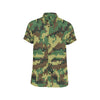 ACU Army Digital Pattern Print Design 02 Men's Short Sleeve Button Up Shirt