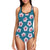 Cherry Blossom Pattern Print Design CB08 Women Swimsuit