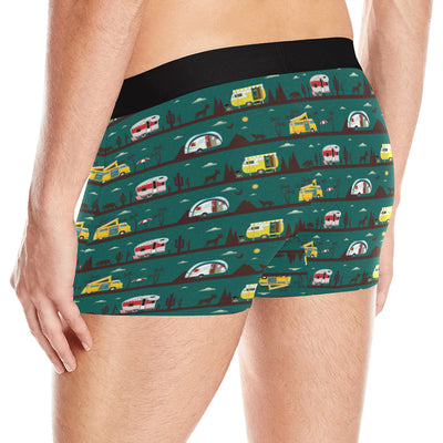 Camper Pattern Print Design 05 Men's Boxer Briefs