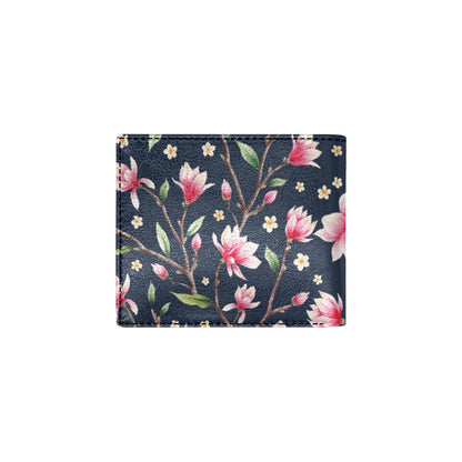 Magnolia Pattern Print Design MAG09 Men's ID Card Wallet