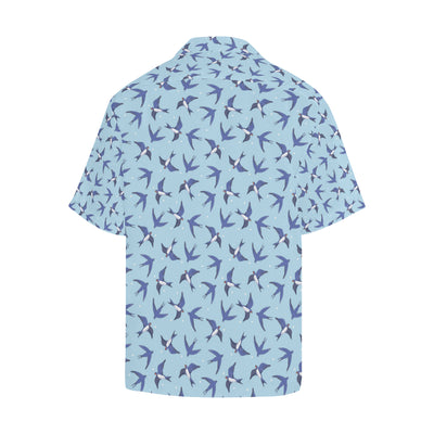 Swallow Bird Pattern Print Design 06 Men's Hawaiian Shirt