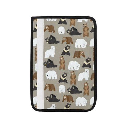 Bear Pattern Print Design BE03 Car Seat Belt Cover