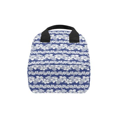 Hawaiian Themed Pattern Print Design H07 Insulated Lunch Bag