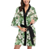 Apple blossom Pattern Print Design AB02 Women Kimono Robe