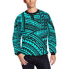 Polynesian Tribal Men Long Sleeve Sweatshirt