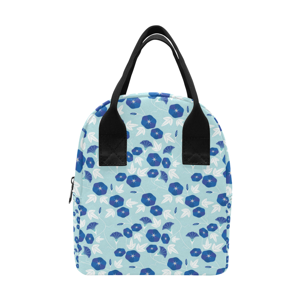 Morning Glory Pattern Print Design MG07 Insulated Lunch Bag