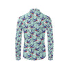 Swallow Bird Pattern Print Design 02 Men's Long Sleeve Shirt