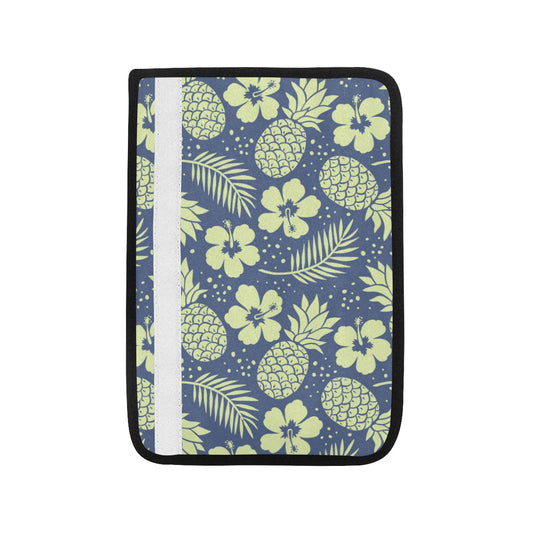 Pineapple Pattern Print Design PP07 Car Seat Belt Cover