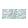 Apple blossom Pattern Print Design AB06 Men's ID Card Wallet