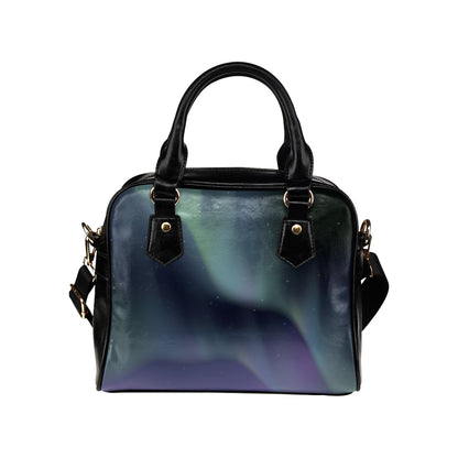 Aurora Borealis Pattern Print Design 01 Shoulder Handbag