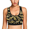 KOI Fish Pattern Print Design 03 Sports Bra