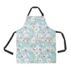 Apple blossom Pattern Print Design AB06 Apron with Pocket