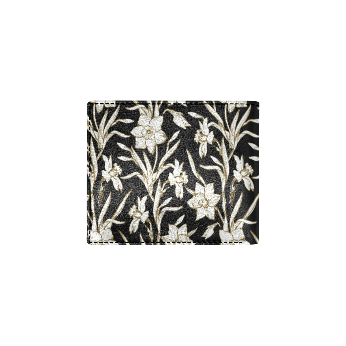 Daffodils Pattern Print Design DF06 Men's ID Card Wallet