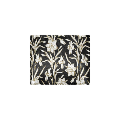 Daffodils Pattern Print Design DF06 Men's ID Card Wallet