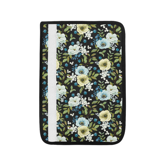 Anemone Pattern Print Design AM03 Car Seat Belt Cover