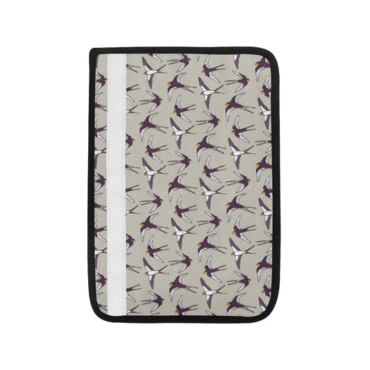 Swallow Bird Pattern Print Design 03 Car Seat Belt Cover