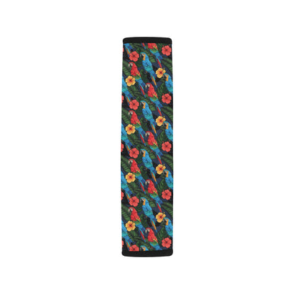Parrot Pattern Print Design A01 Car Seat Belt Cover