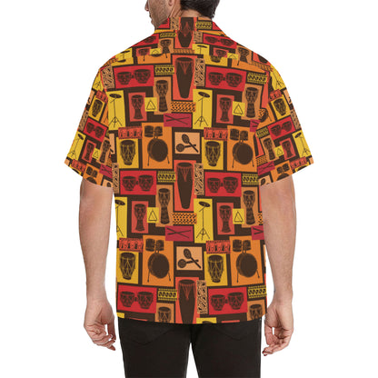 Percussion Pattern Print Design 02 Men's Hawaiian Shirt