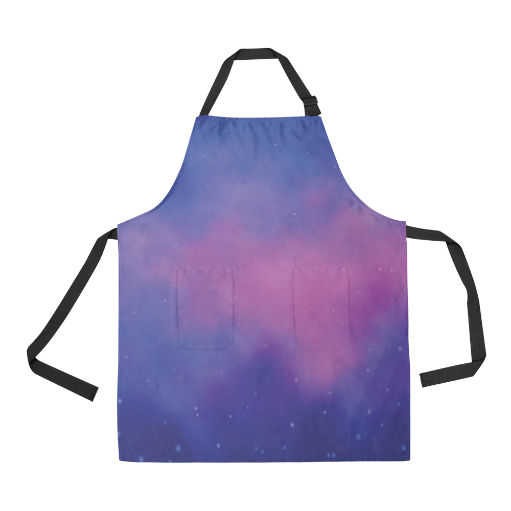 Nebula Pattern Print Design A05 Apron with Pocket
