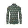 Horse Classic Themed Pattern Print Men's Long Sleeve Shirt