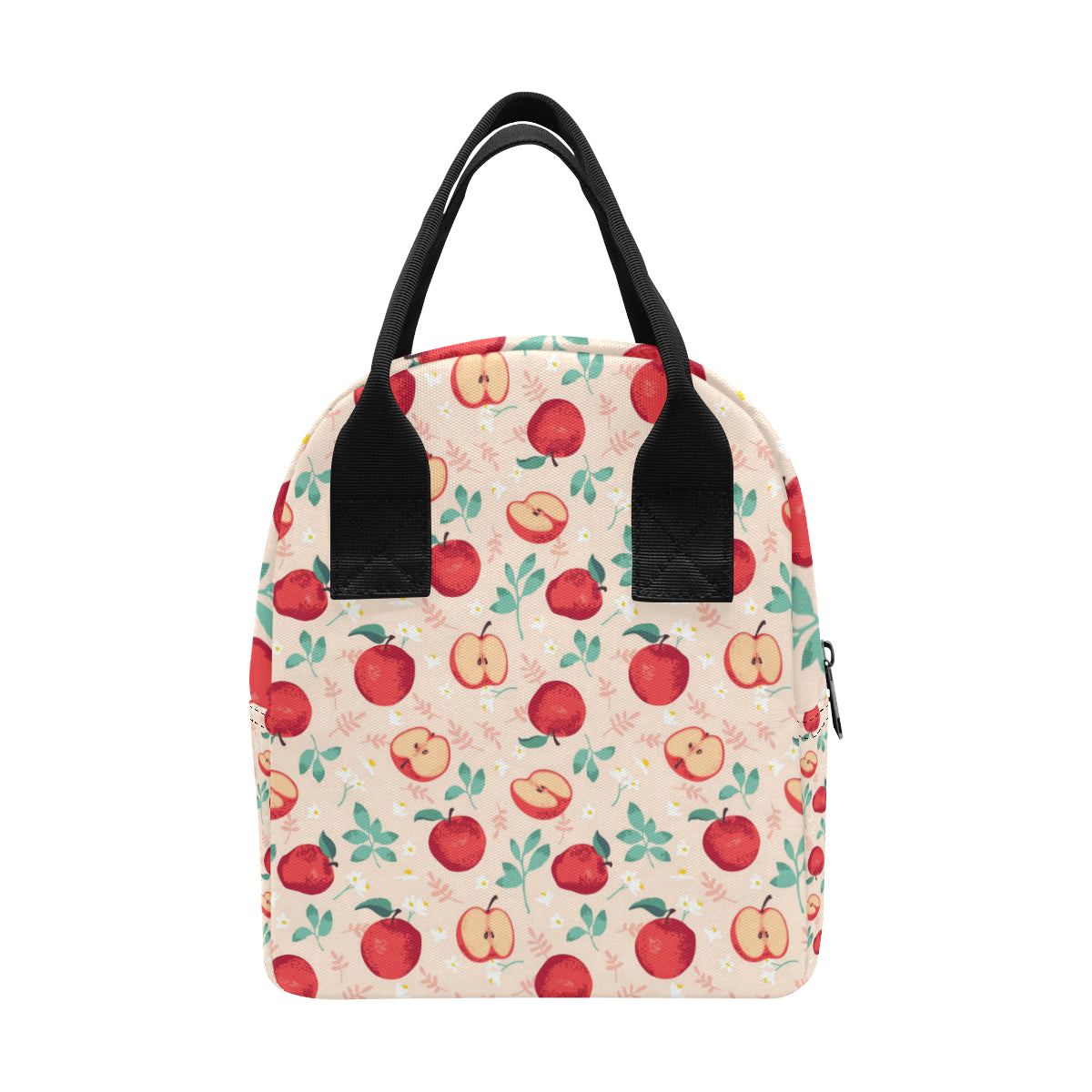 Apple Pattern Print Design AP06 Insulated Lunch Bag
