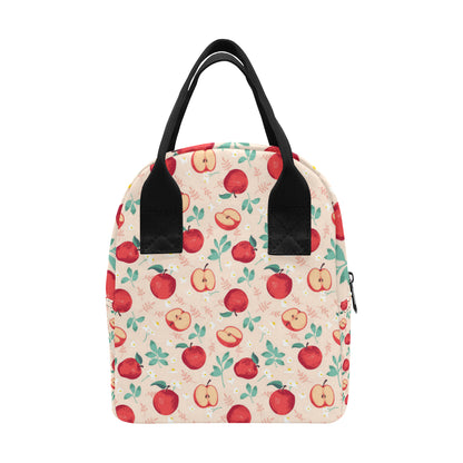 Apple Pattern Print Design AP06 Insulated Lunch Bag