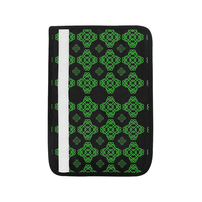 Celtic Knot Green Neon Design Car Seat Belt Cover