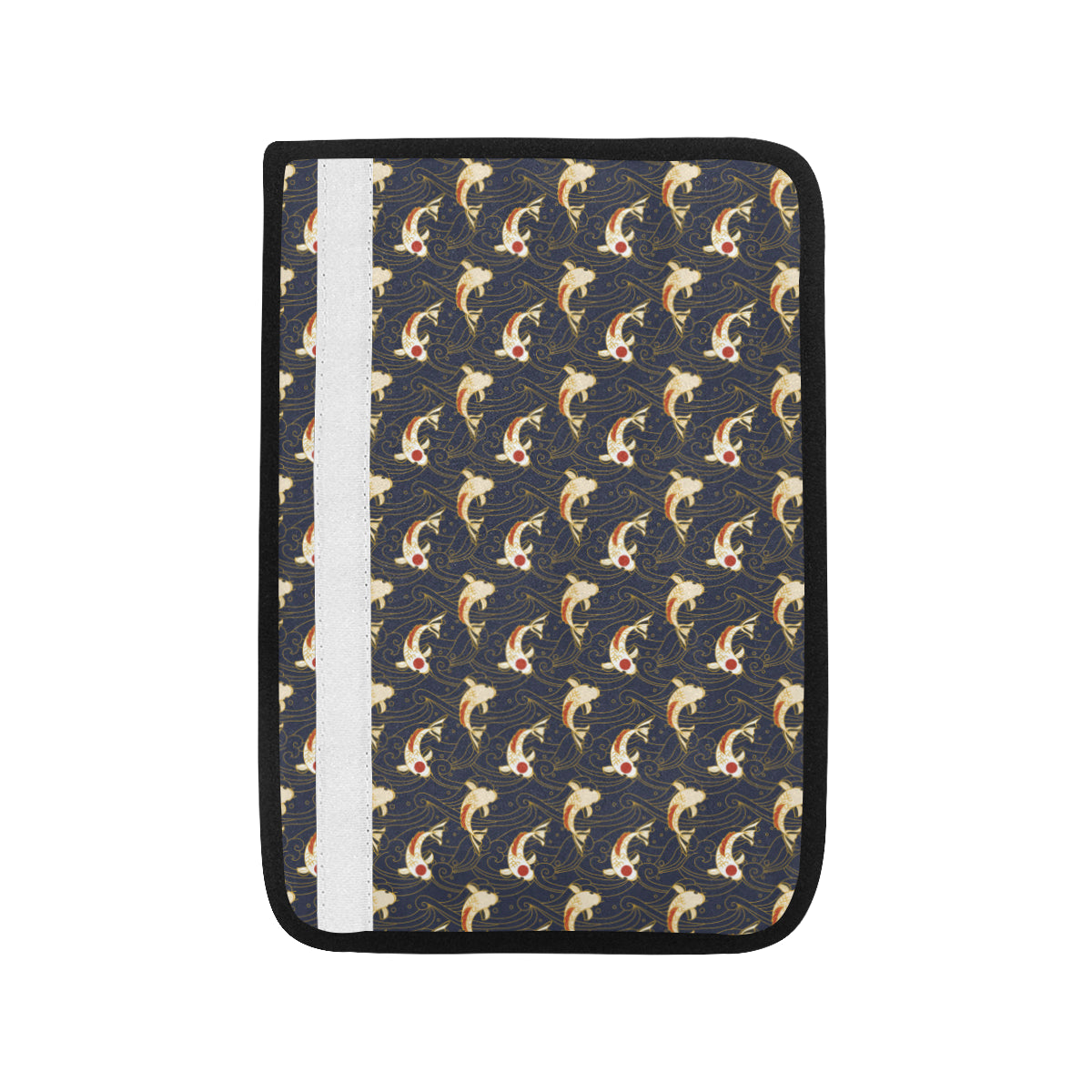 Koi Carp Japanese Design Themed Print Car Seat Belt Cover