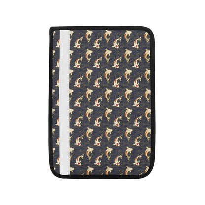 Koi Carp Japanese Design Themed Print Car Seat Belt Cover