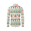 Maracas Mexican Pattern Print Design 01 Men's Long Sleeve Shirt