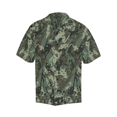 Camouflage Pattern Print Design 06 Men's Hawaiian Shirt