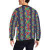 Hawaiian Themed Pattern Print Design H03 Men Long Sleeve Sweatshirt