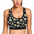 Daisy Pattern Print Design DS01 Sports Bra