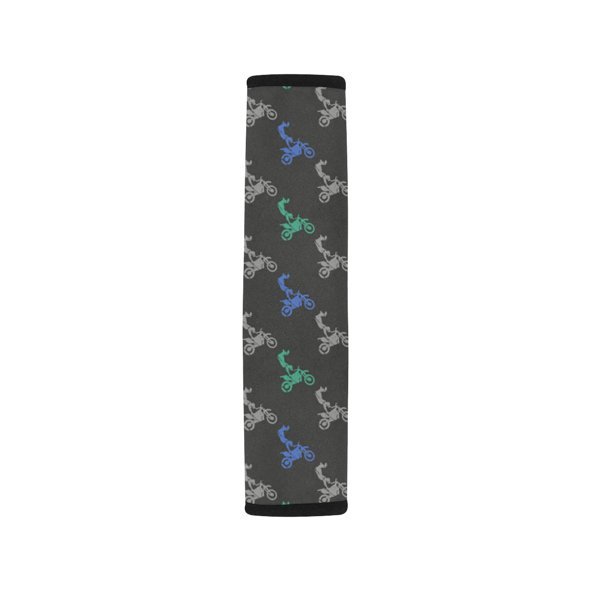 Motocross Pattern Print Design 02 Car Seat Belt Cover