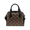 Butterfly Pattern Print Design 08 Shoulder Handbag