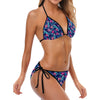 Tropical Flower Pattern Print Design TF024 Bikini