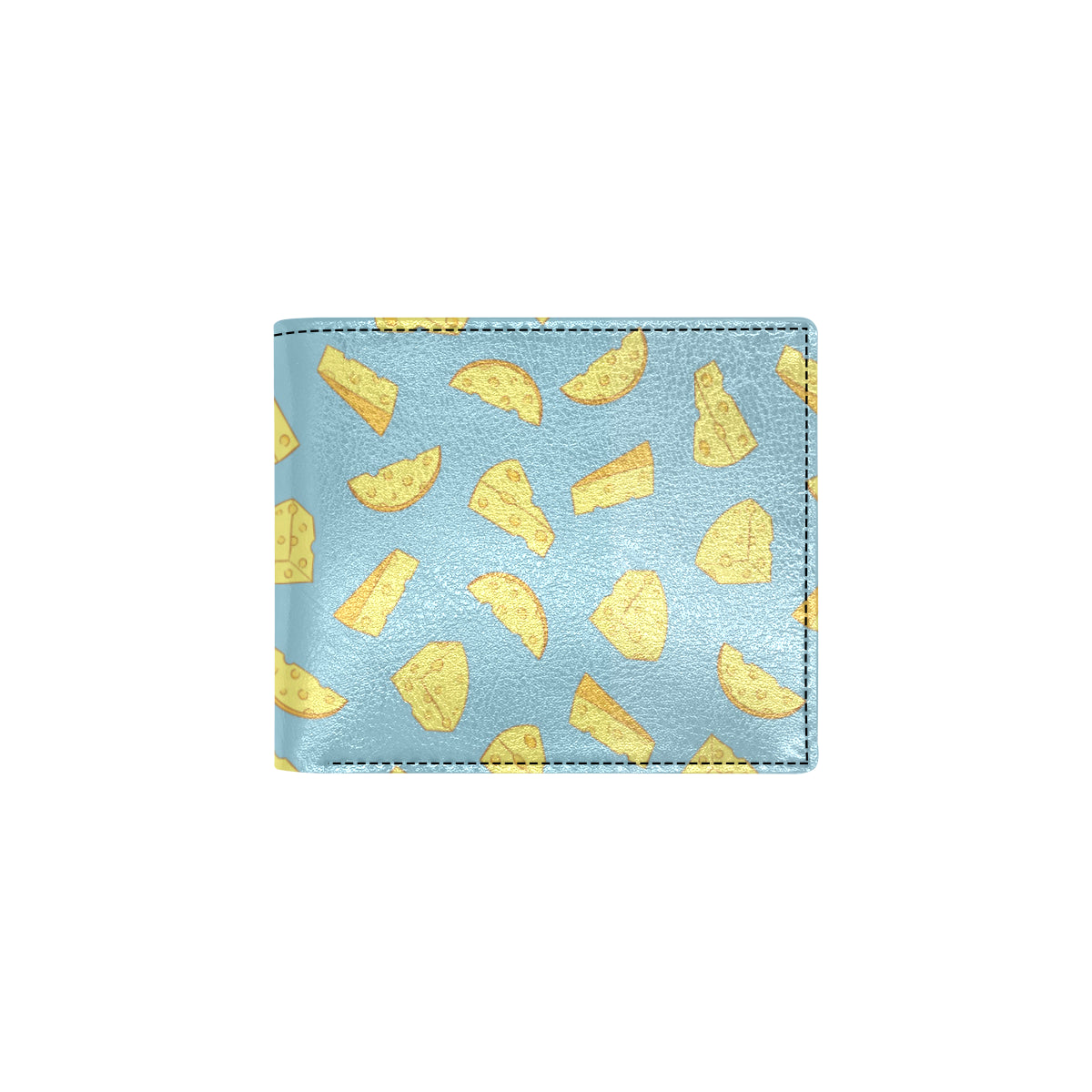 Cheese Pattern Print Design 04 Men's ID Card Wallet