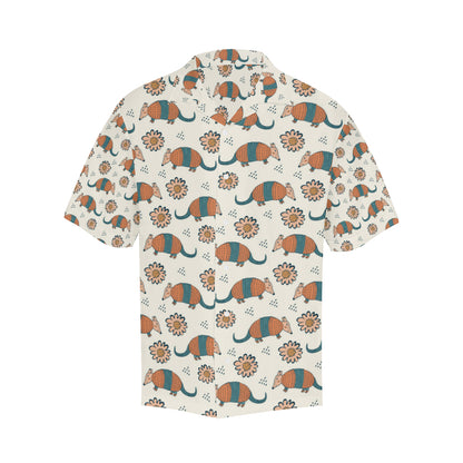 Armadillo Pattern Print Design 02 Men's Hawaiian Shirt
