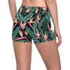 Bird Of Paradise Pattern Print Design BOP03 Yoga Shorts