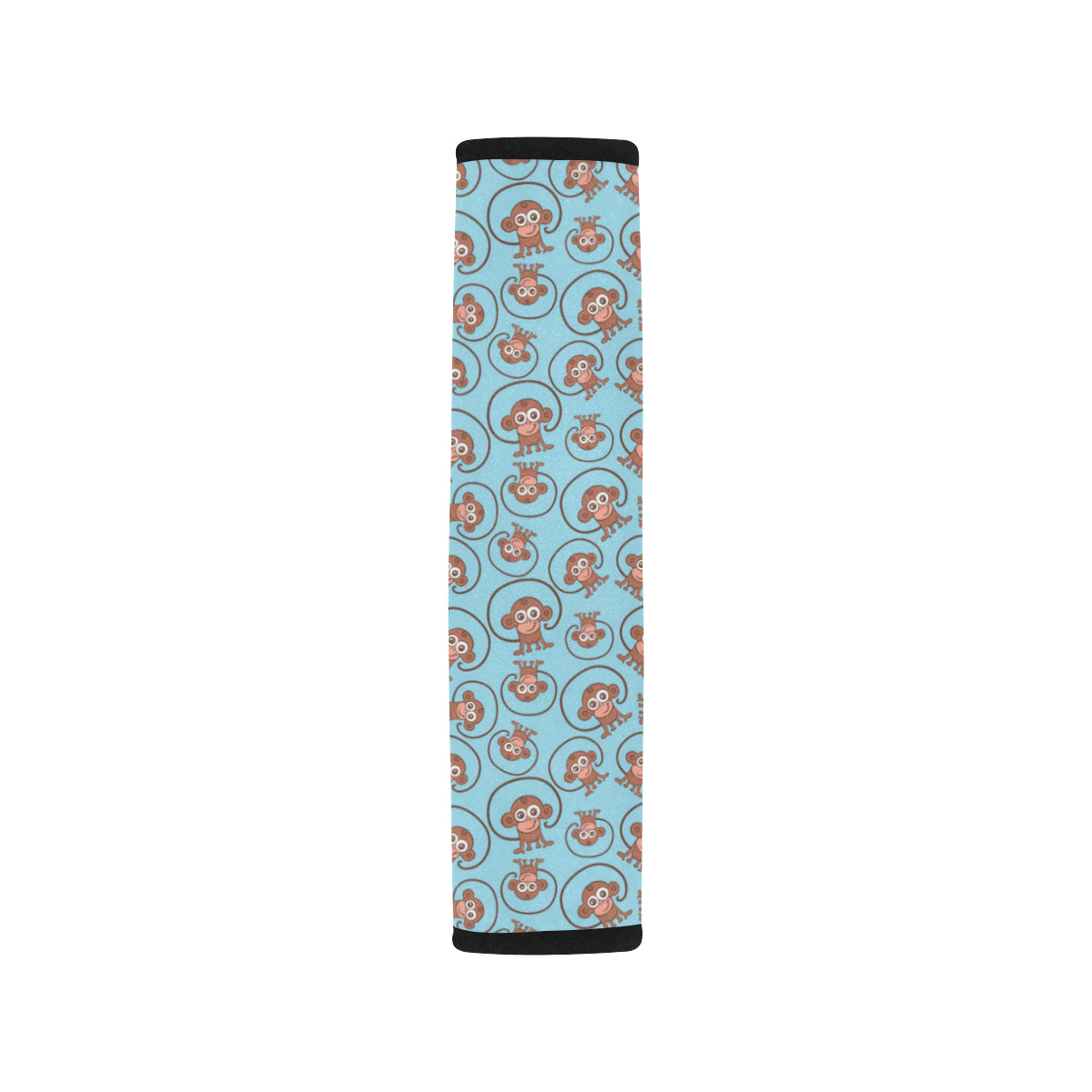 Monkey Cute Design Themed Print Car Seat Belt Cover