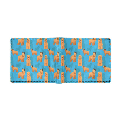 Briards Pattern Print Design 01 Men's ID Card Wallet