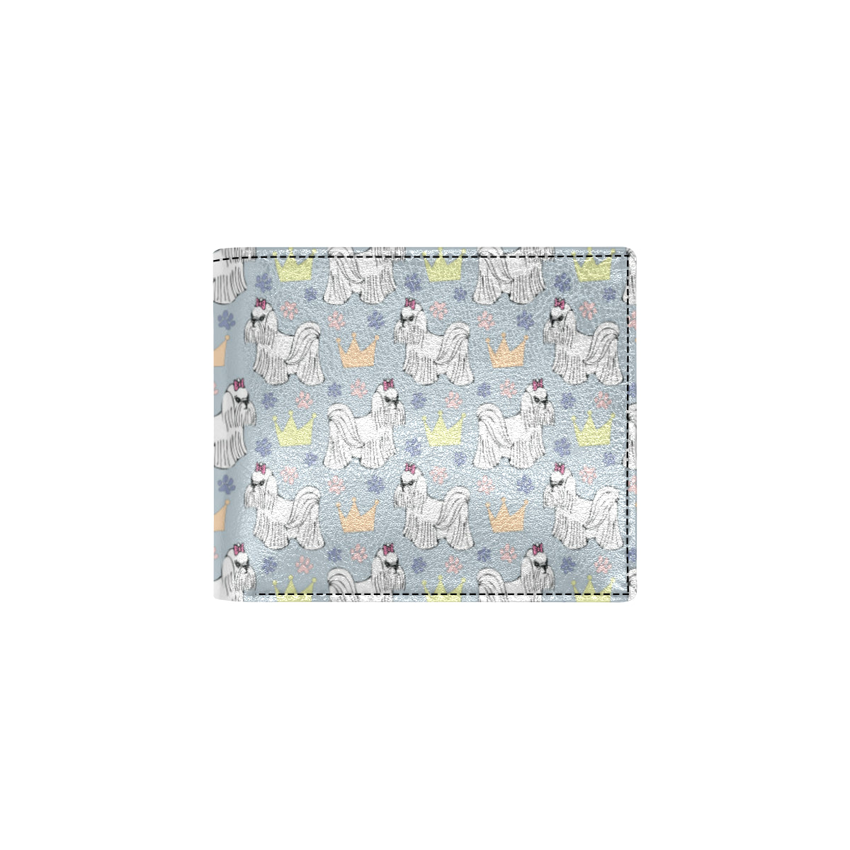 Maltese Pattern Print Design 04 Men's ID Card Wallet