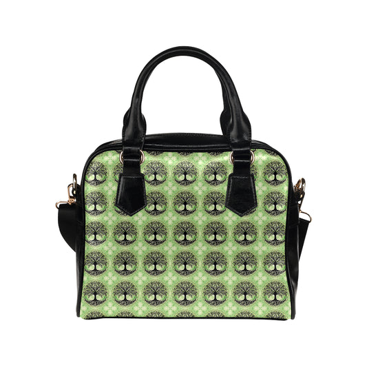 Celtic Pattern Print Design 010 Shoulder Handbag