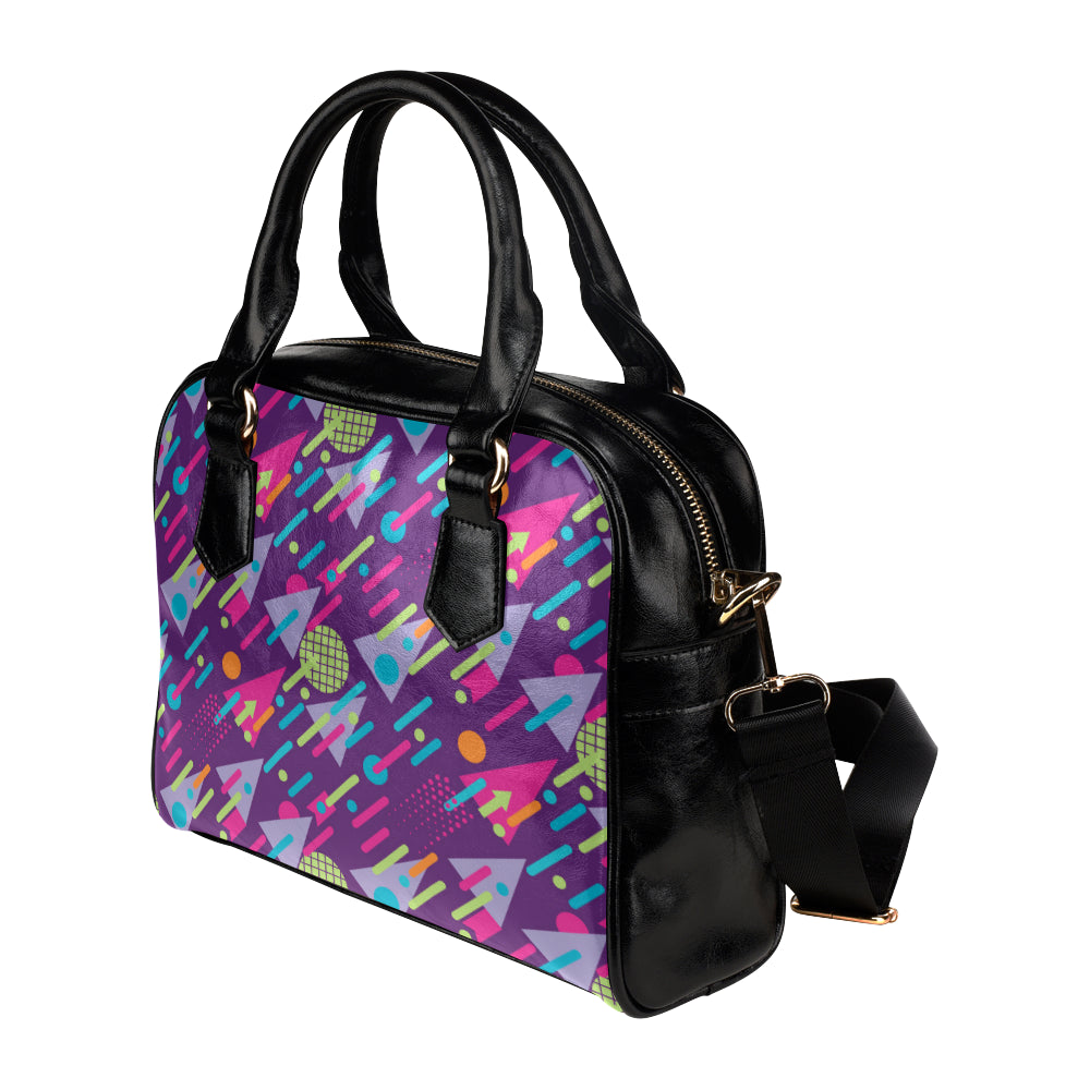 90s Pattern Print Design 4 Shoulder Handbag