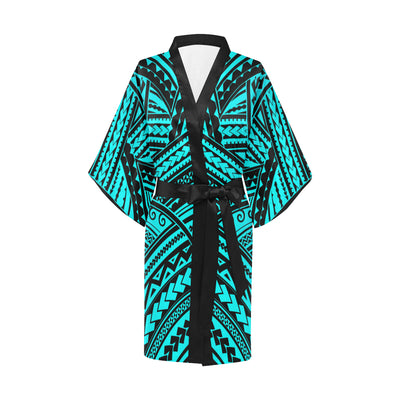 Polynesian Tribal Women Kimono Robe